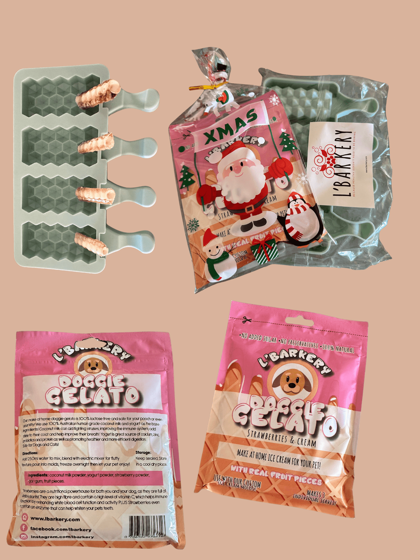 Festive Foodie Dog Xmas Bundle - Lilo Dachshund Threads - 
