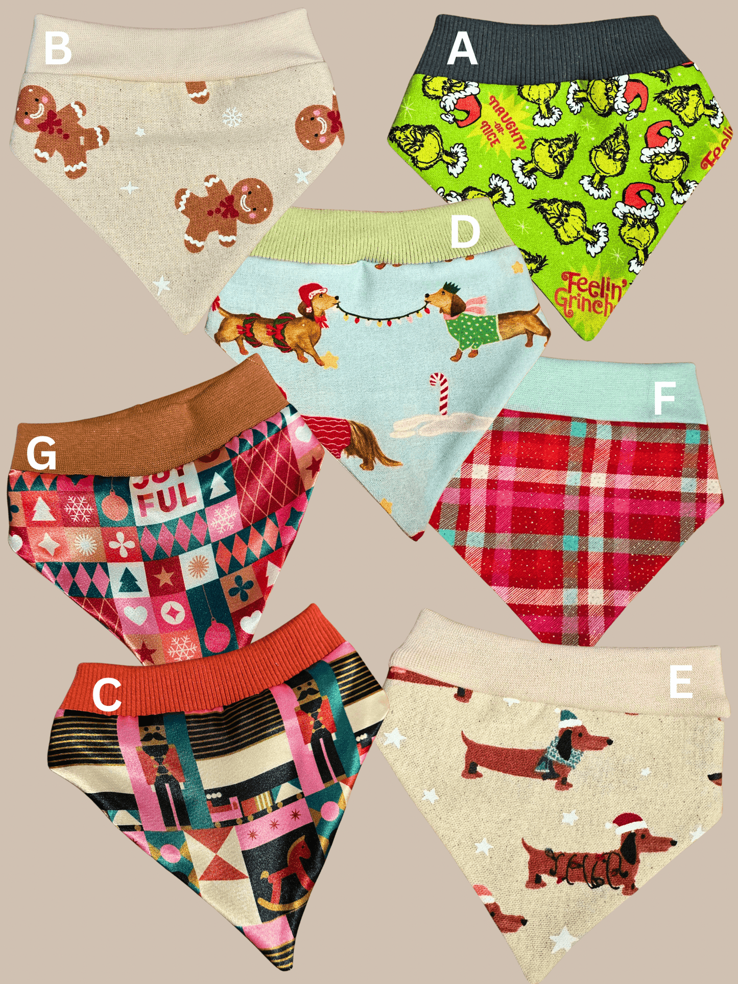 Festive Foodie Dog Xmas Bundle - Lilo Dachshund Threads - 