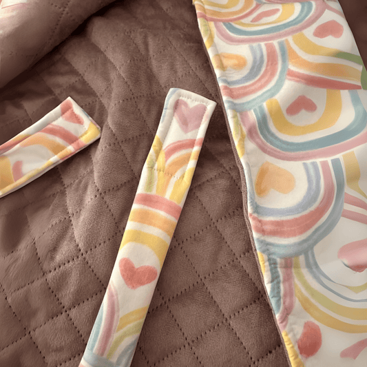 Luxe Dog Car Seat and Travel Mat Combo - Lilo Dachshund Threads - 