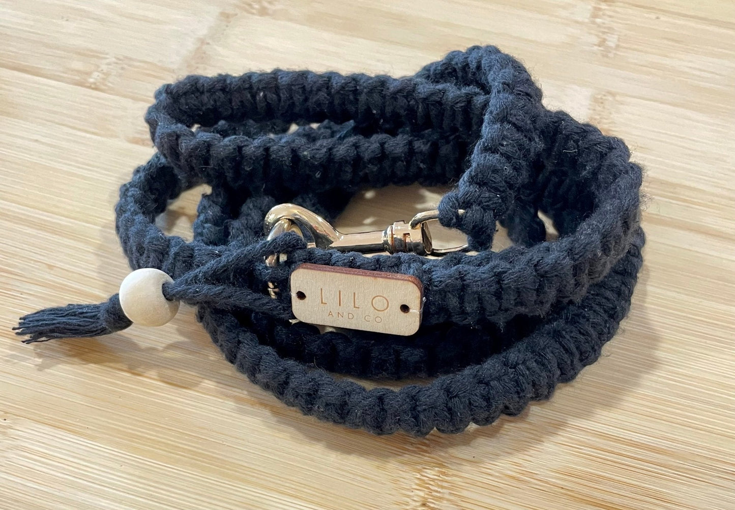 Macrame Boho Lead - Lilo Dachshund Threads--