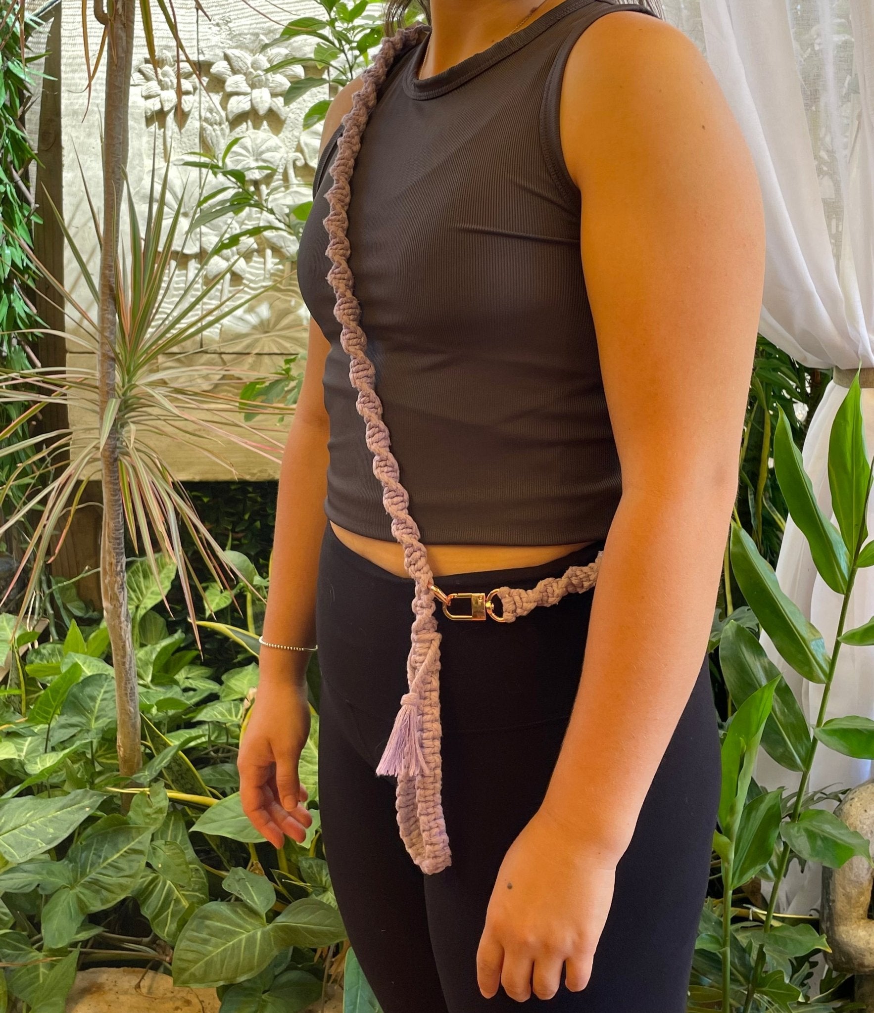 Macrame Boho Lead - Lilo Dachshund Threads--
